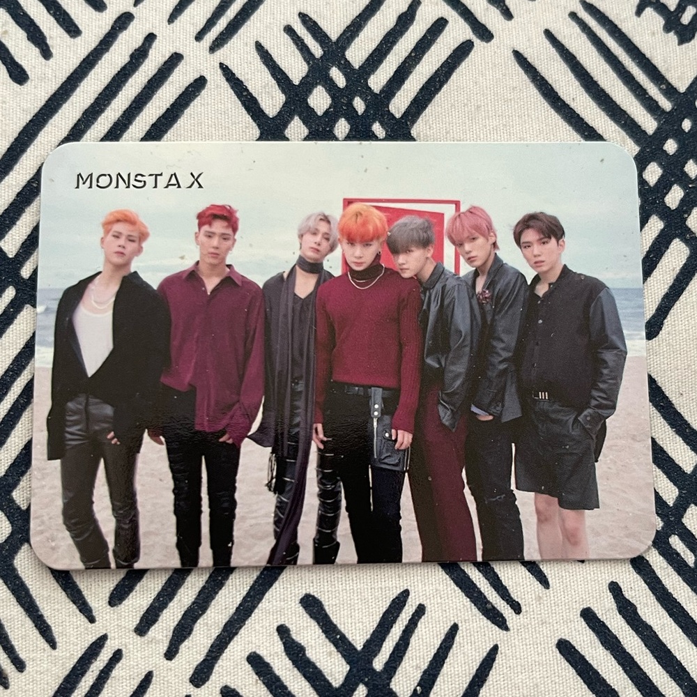 Monsta X- Group Photo Card- Are You There?